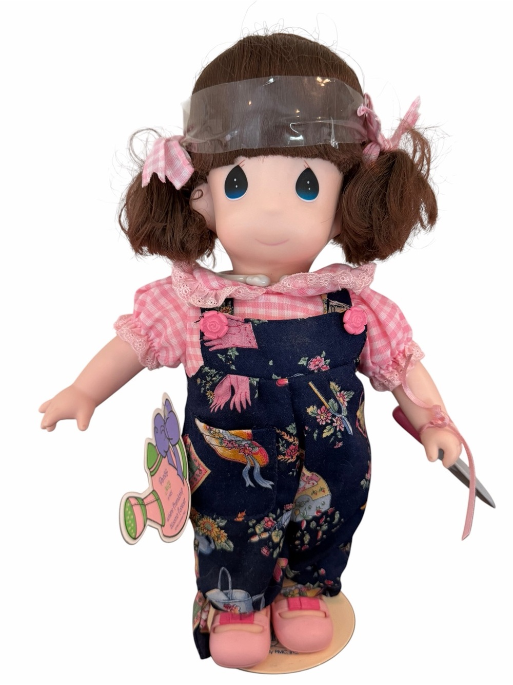 Precious Moments Pansy July Doll Garden of Friendship 1st Edition w/ Box
